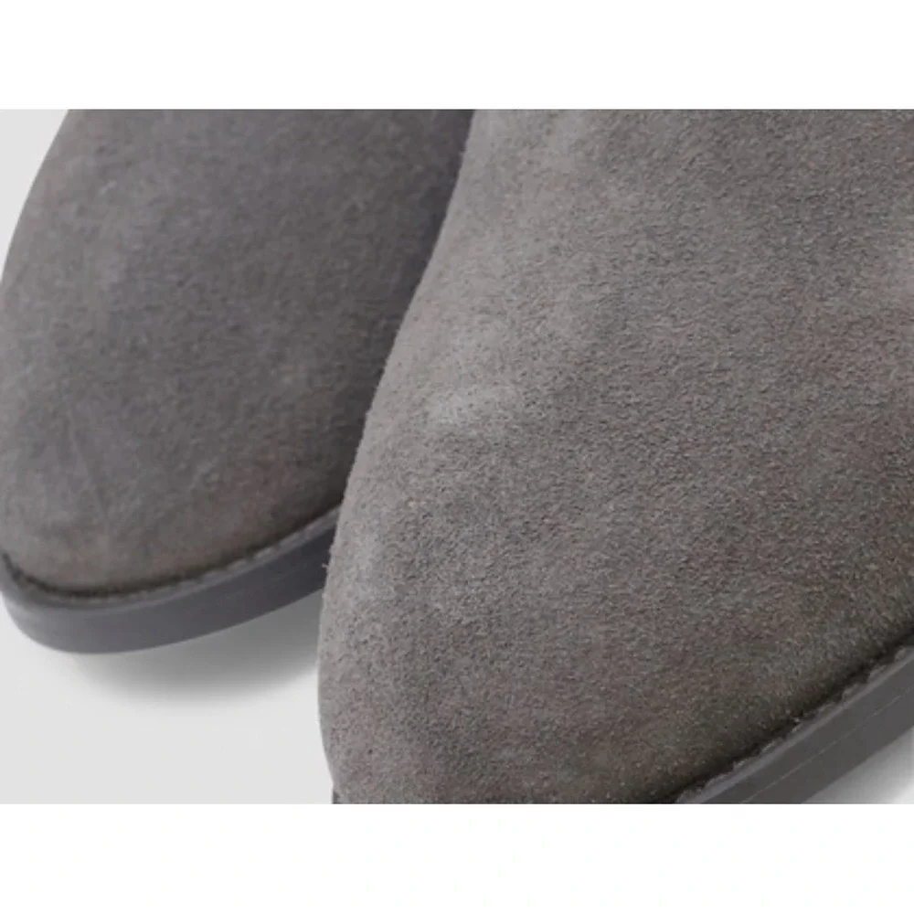 Saint Morta Chelsea Boot NOMAD Dark Grey Suede Leather Mens 12‎ New In Box